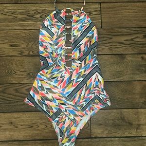 Volcom One Piece Swim Suit